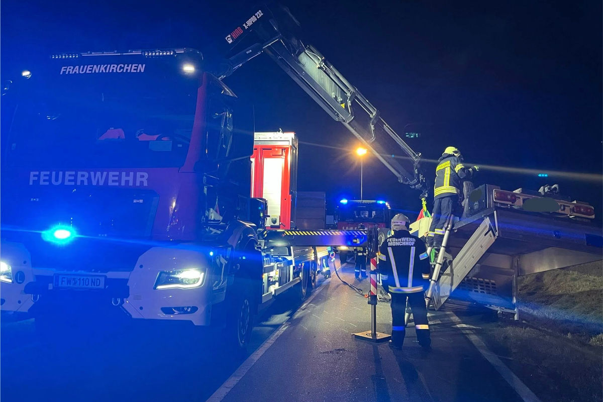 Frauenkirchen B – Unfall fordert mehrere Verletzte