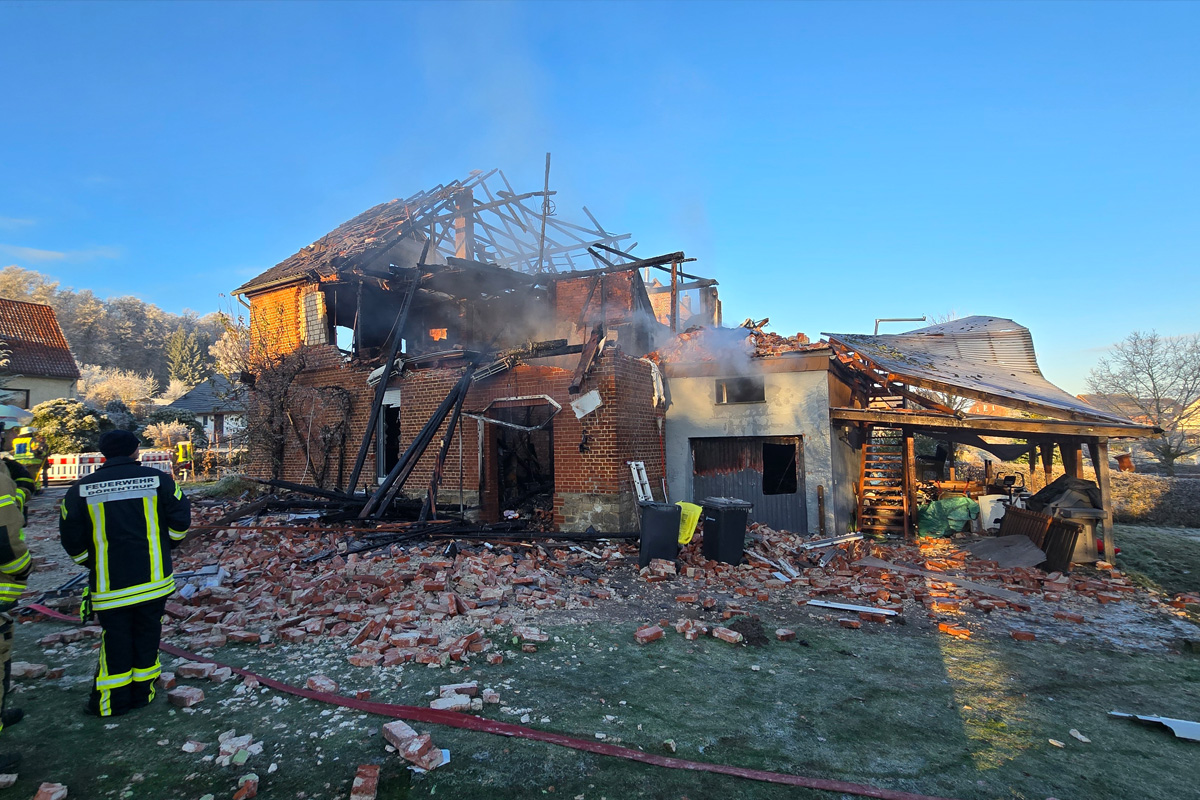 Dörentrup NW - Update zum zum Brand von Wohnhaus mit Todesfolge