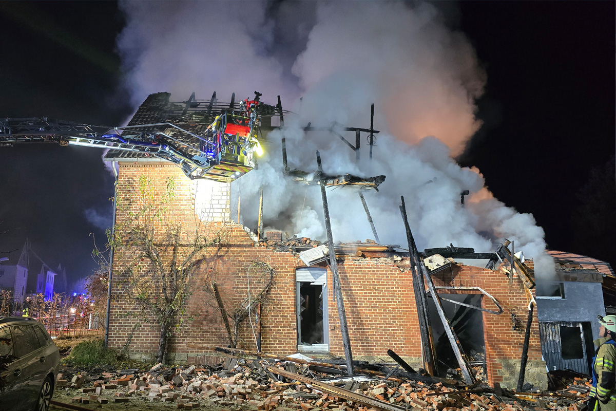 Dörentrup NW - Update zum zum Brand von Wohnhaus mit Todesfolge