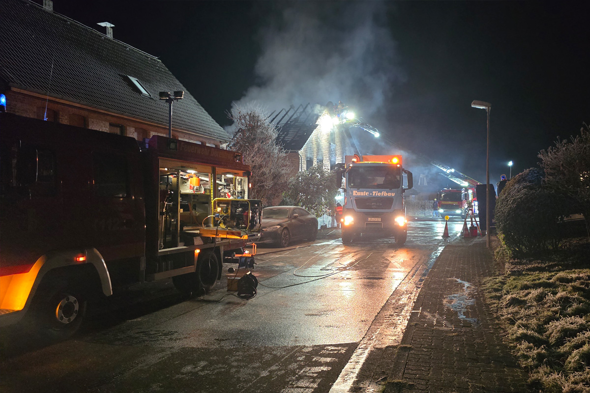 Dörentrup NW - Update zum zum Brand von Wohnhaus mit Todesfolge
