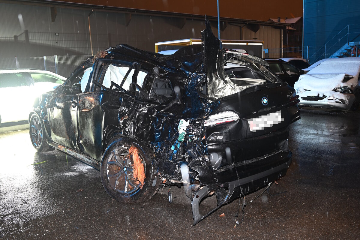 Schwerer Verkehrsunfall in Bronschhofen SG 