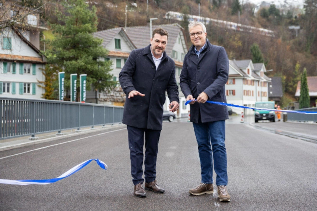 Walchwil ZG – Brücke Seefeld und Radweg eröffnet