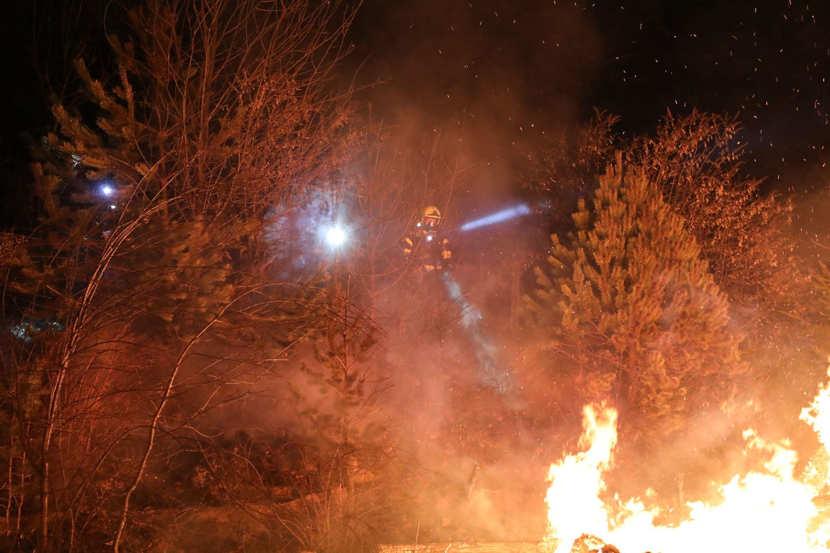 Seckau ST – Brand einer Almhütte