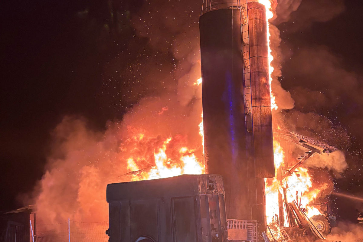 Oftringen AG – Grosser Schaden nach Brand auf Bauernhof