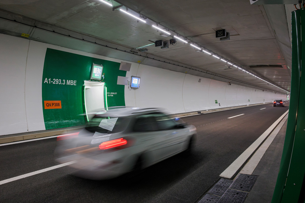 A1 Zürich: 2. Röhre des Gubristtunnel nach Sanierung freigegeben