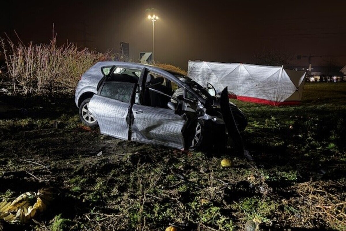Rupperswil AG – 46-Jähriger stirbt bei Unfall – zwei Schwerverletzte
