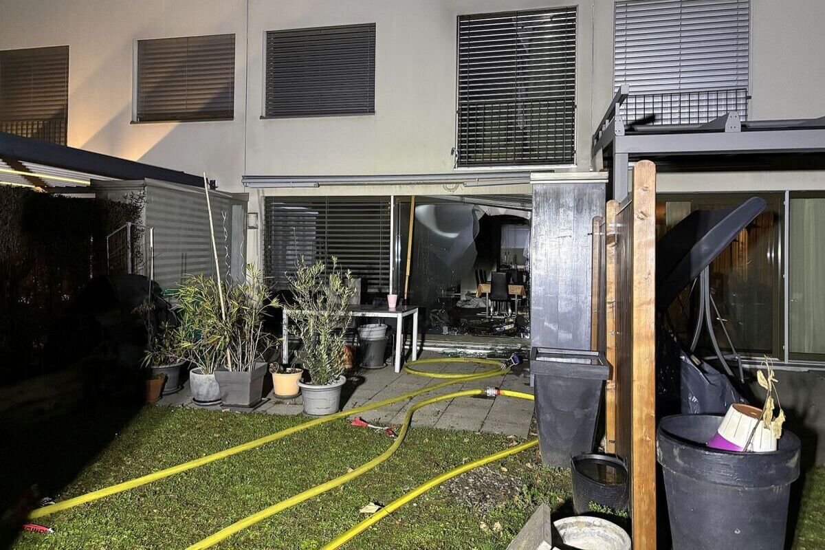 Muttenz BL – Drei Personen nach Brand im Spital