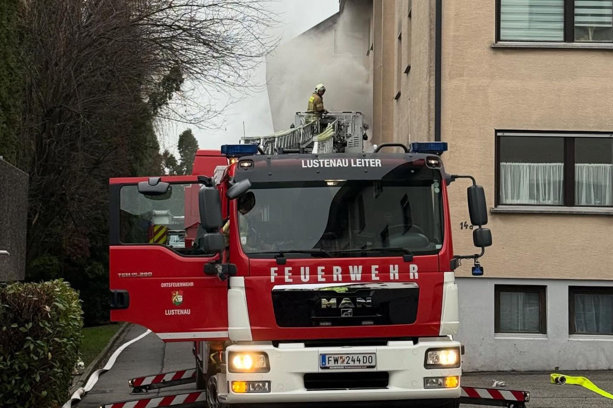 Lustenau V – Küche in Brand