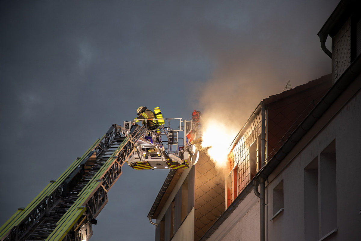 Neunkirchen SL – Wohnhaus nach Brand von Dachgeschoss unbewohnbar