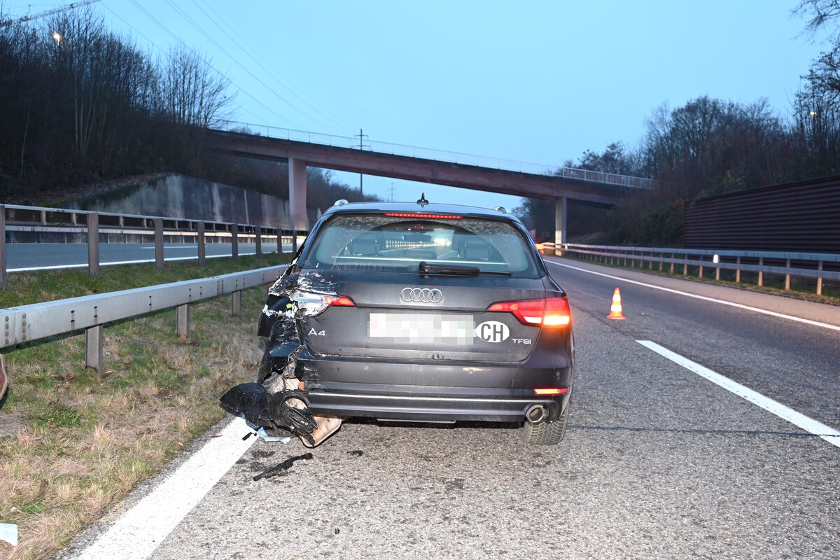 Rorschacherberg SG – Unfall sorgt für Stau auf der A1