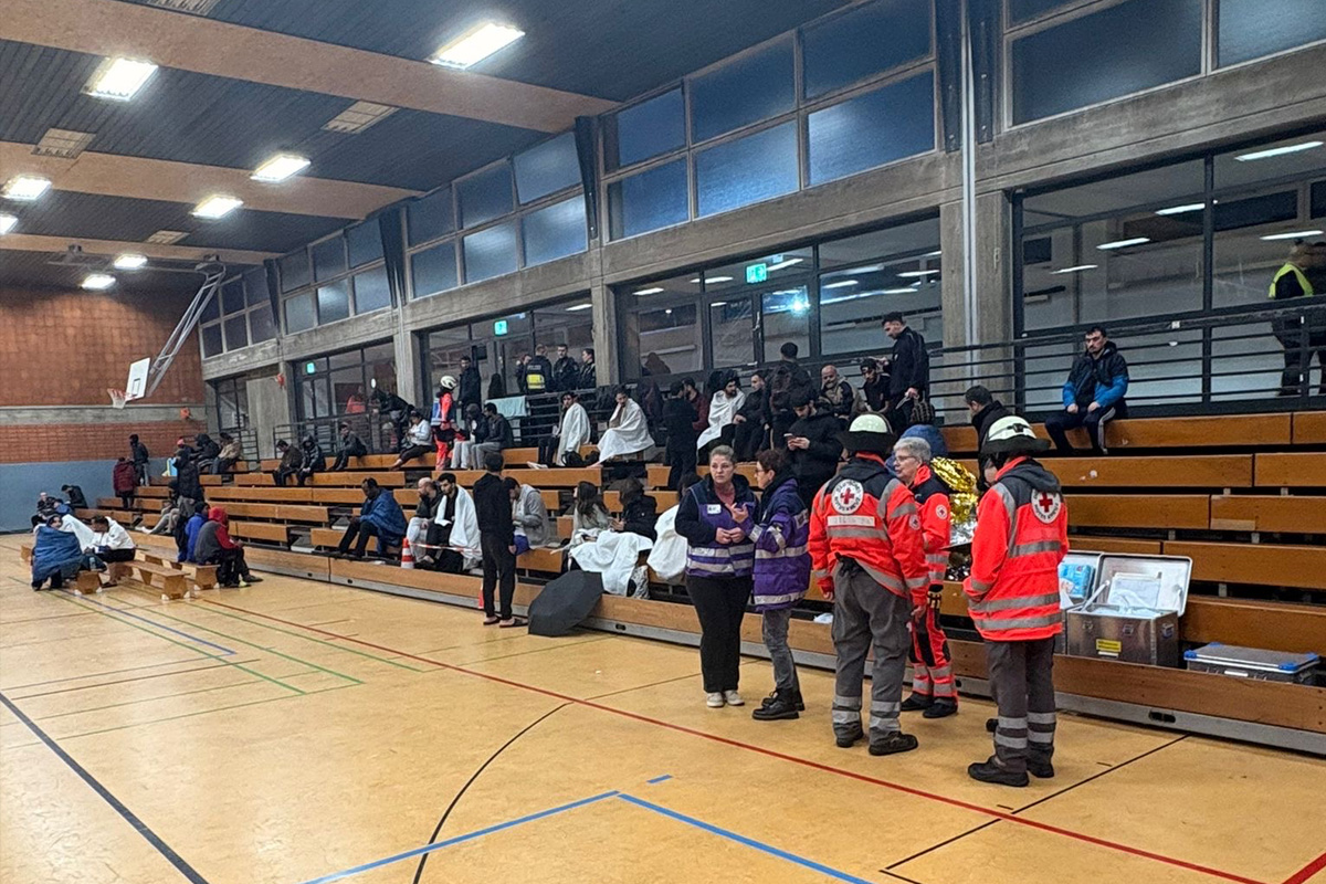 Olpe NW – Zimmerbrand in Landesunterkunft sorgt für Großeinsatz