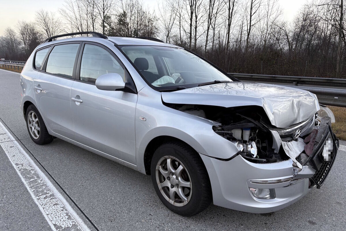 A13 Oberriet SG – Auffahrunfall verursacht Rückstau