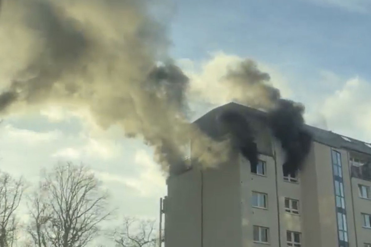 Dresden – Bewohner erleidet Verletzungen bei Brand von Wohnung