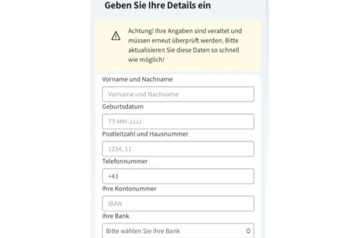 Gefälschte SMS, E-Mails und Anrufe – Warnung vor Betrugsmasche