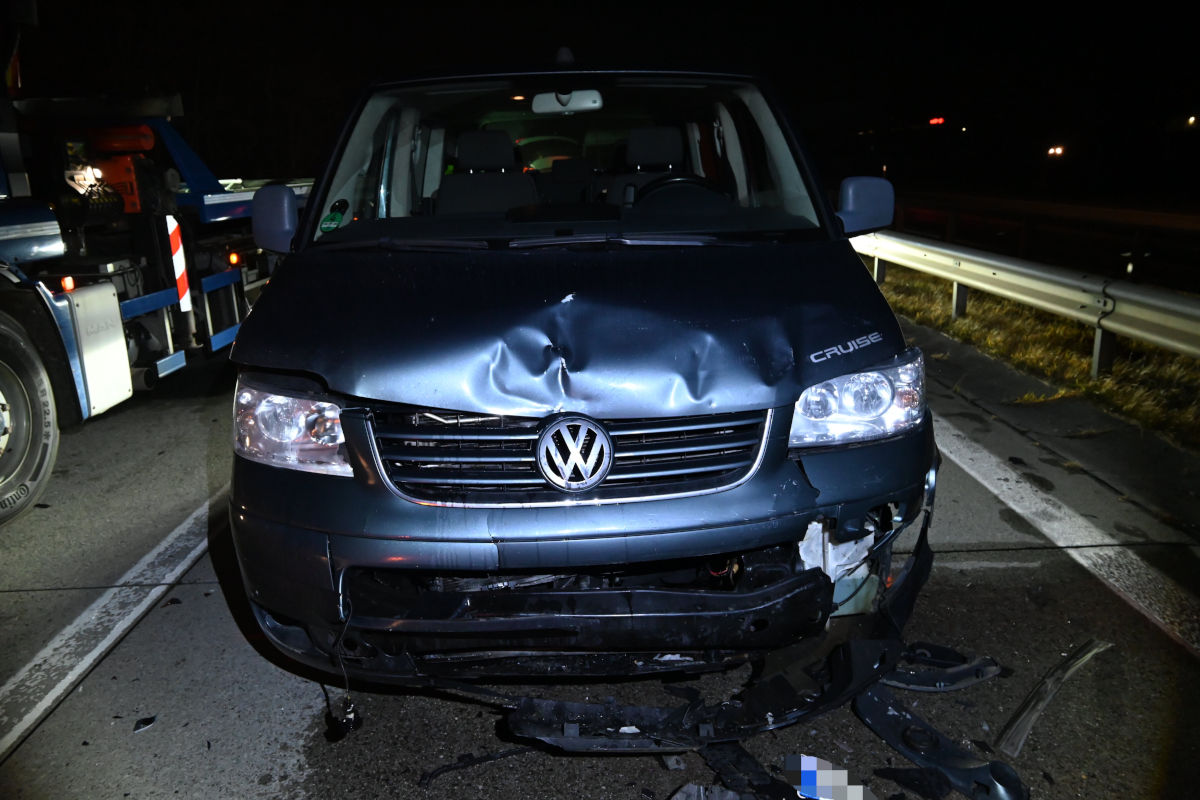 Sennwald SG – Vier Fahrzeuge in Unfall auf der A13 verwickelt