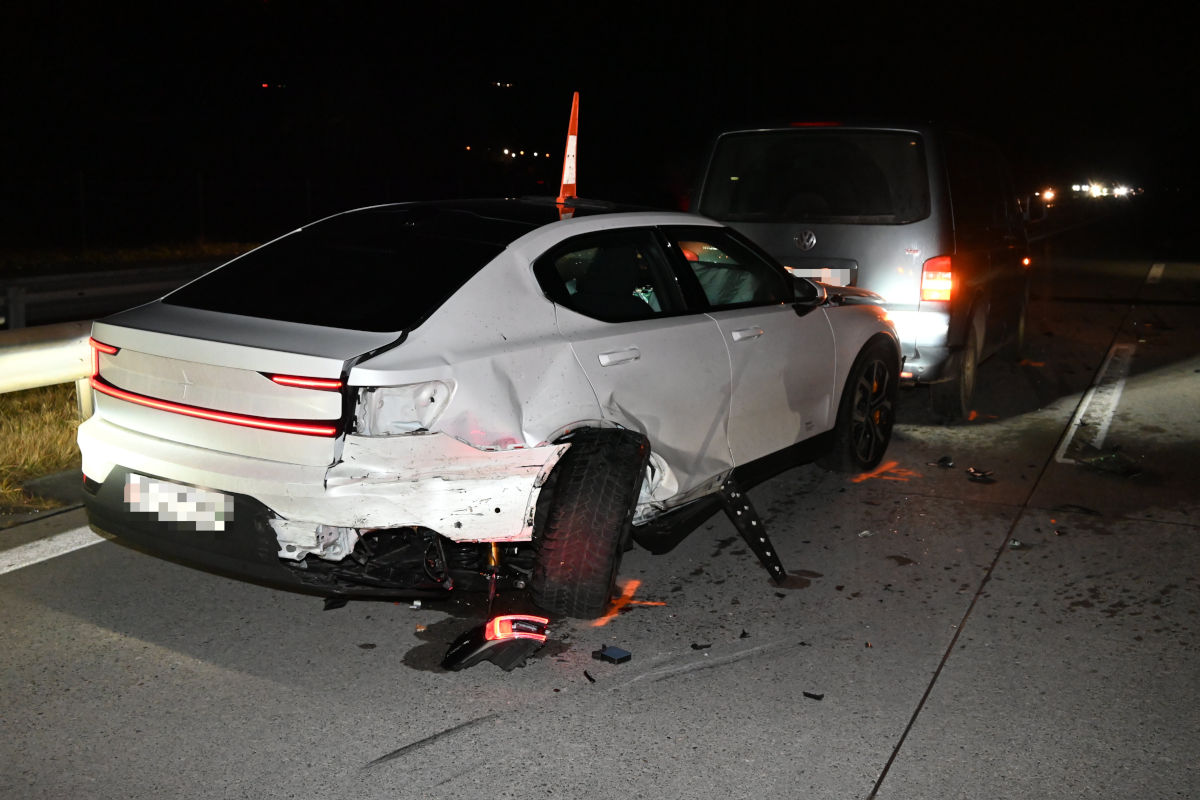 Sennwald SG – Vier Fahrzeuge in Unfall auf der A13 verwickelt