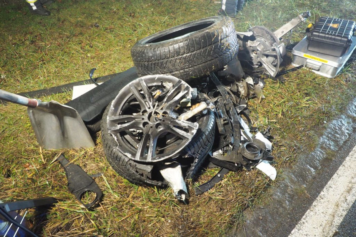 Biedermannsdorf – Unfall mit drei Verletzten bei Nebel