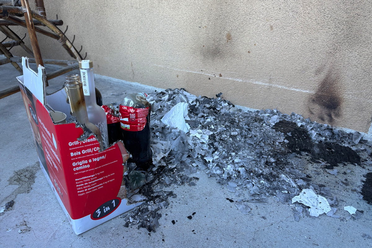 Maienfeld GR – Haus nach Brand unbewohnbar