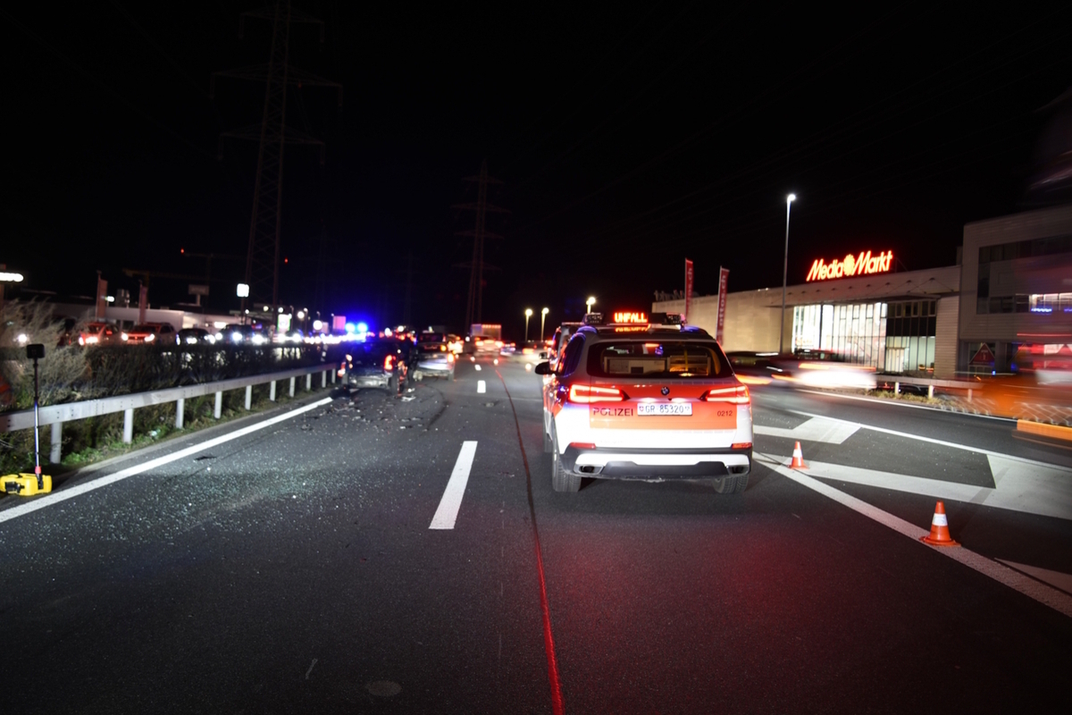 Chur GR – Unfall auf der A13 führt zu langen Staus