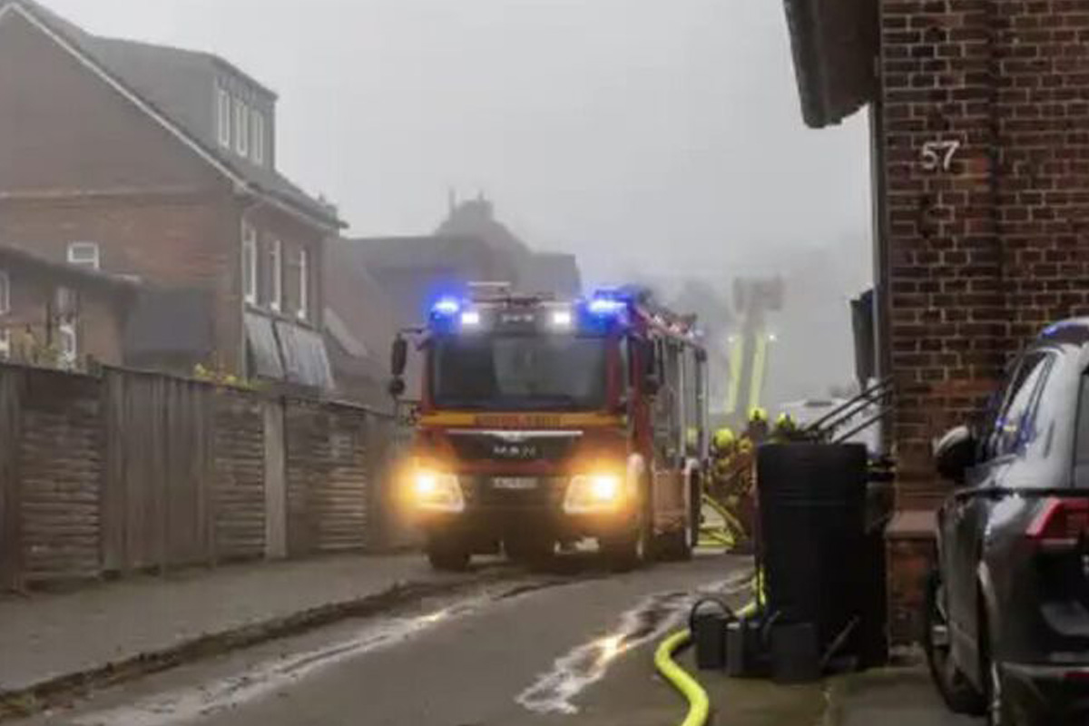 Lüneburg – Ein Toter bei Brand in Doppelhaus