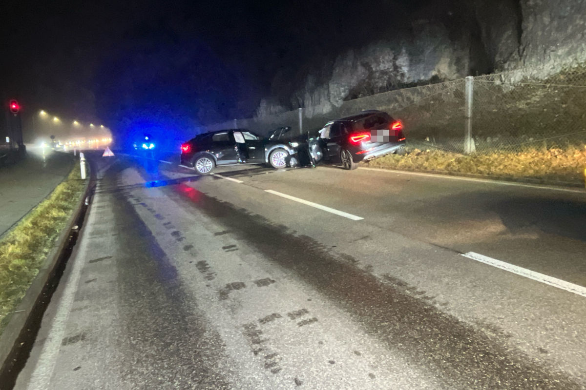 Oensingen SO – Drei Verletzte bei Unfall an Autobahnauffahrt