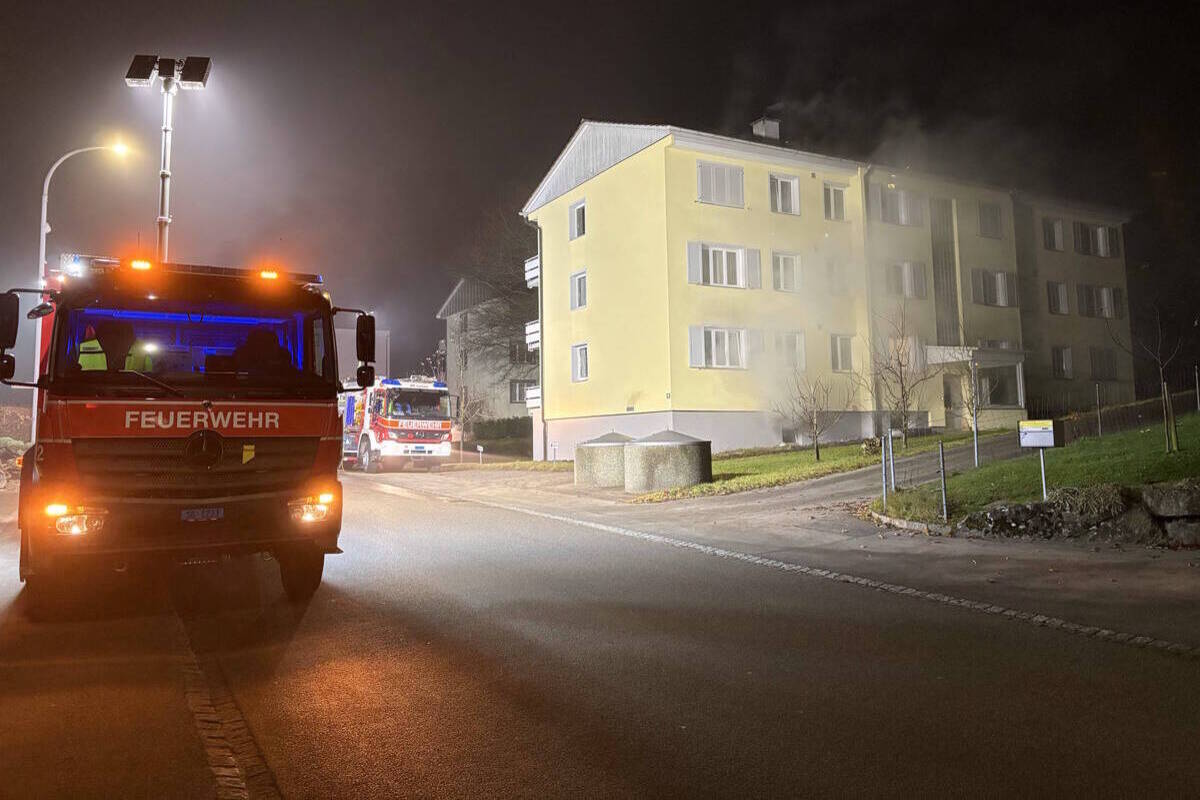 Bütschwil SG – Brandstiftung im Keller