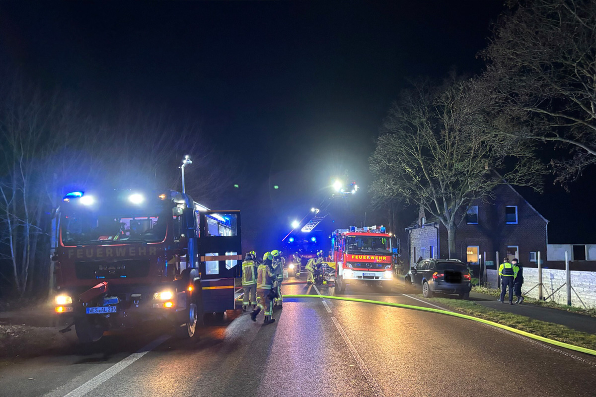 Alpen – Katze bei Brand von Keller gerettet