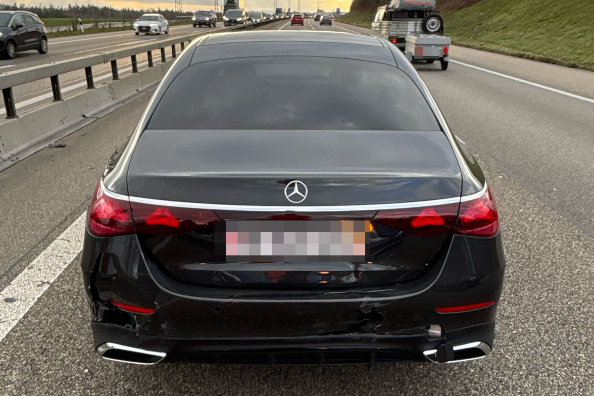 A1 Oberbipp SO – Auffahrunfall fordert Verletzte