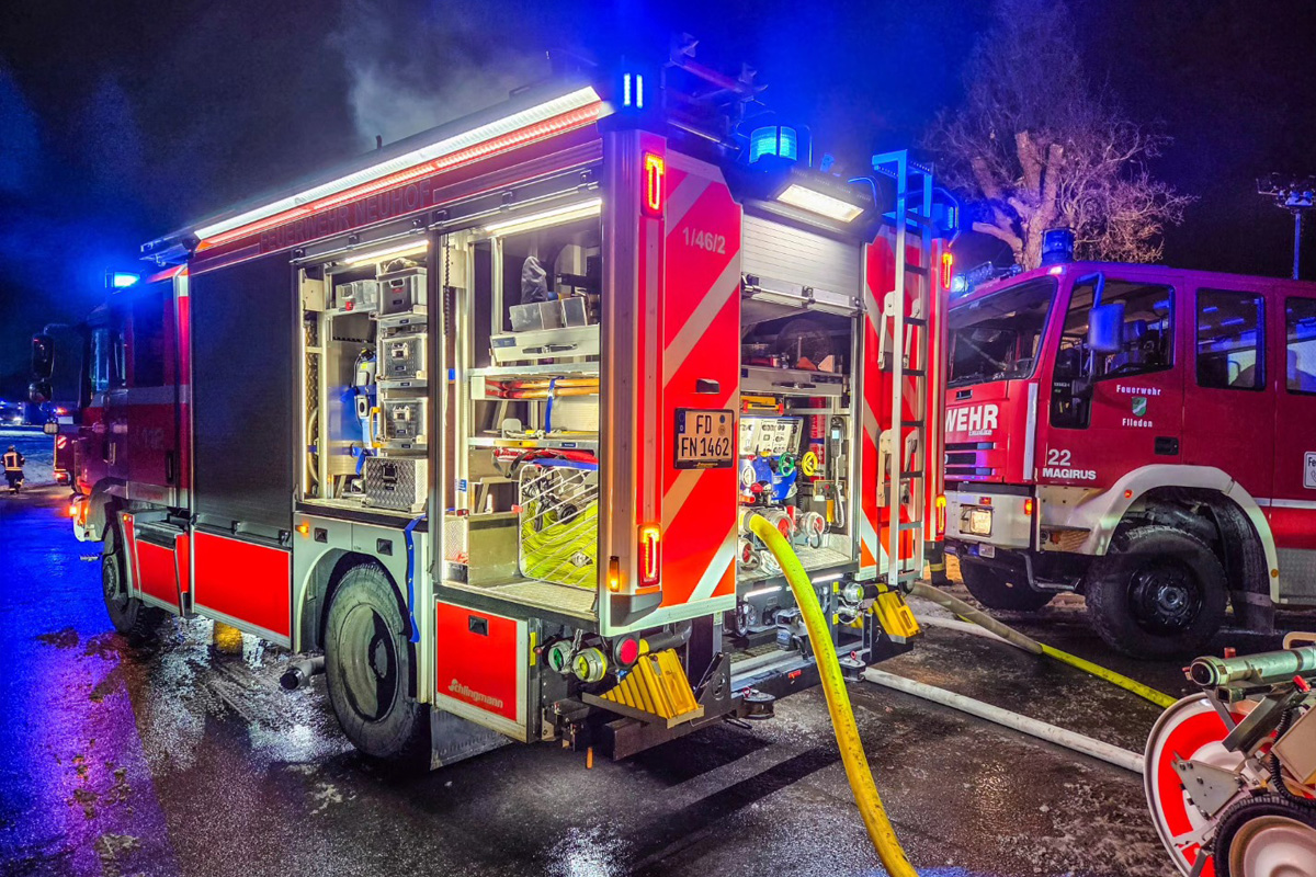 Flieden – Feuerwehrmann stirbt bei Brandeinsatz