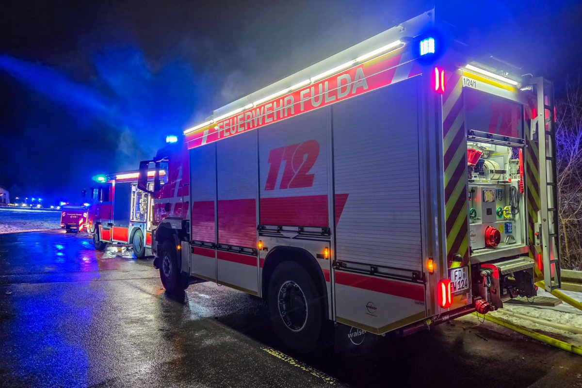 Flieden – Feuerwehrmann stirbt bei Brandeinsatz