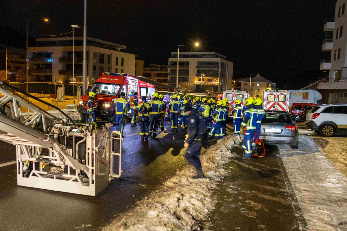 Stadt Luzern – 28 Bewohner nach Brand evakuiert