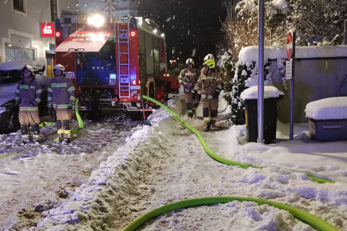 Zell am See – Brand in Dachgeschosswohnung