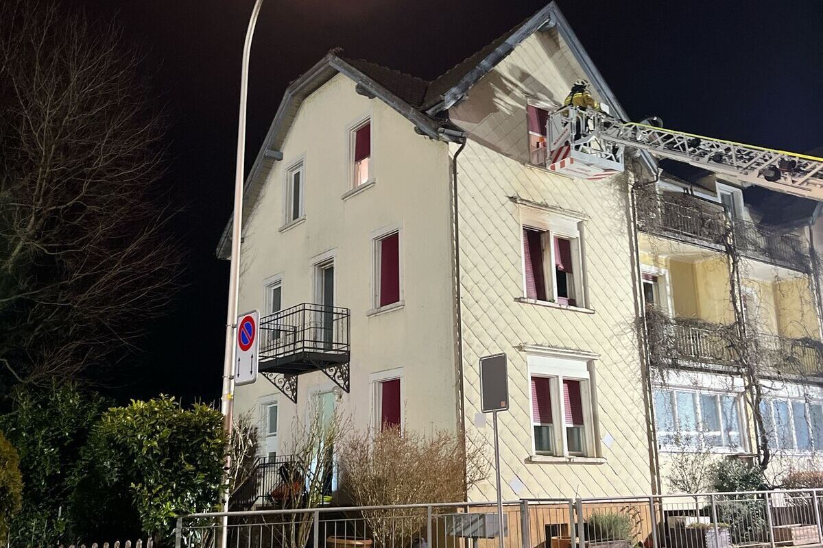 Nächtlicher Wohnungsbrand in Olten SO