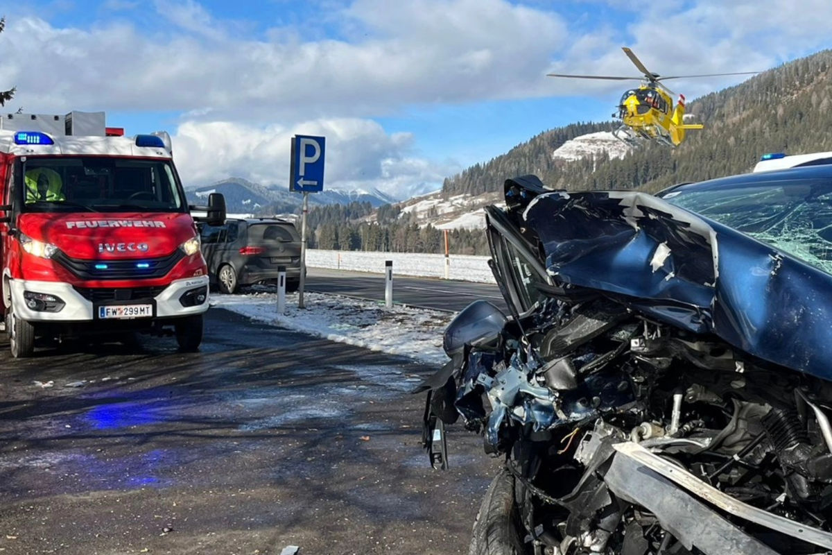Winden – Schwerer Verkehrsunfall auf der B114