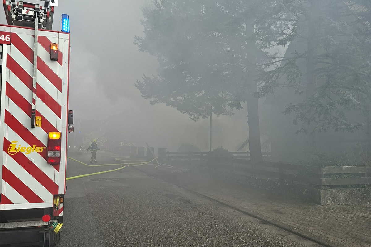 Hermersberg – Zwei Tote nach Brand eines Einfamilienhauses