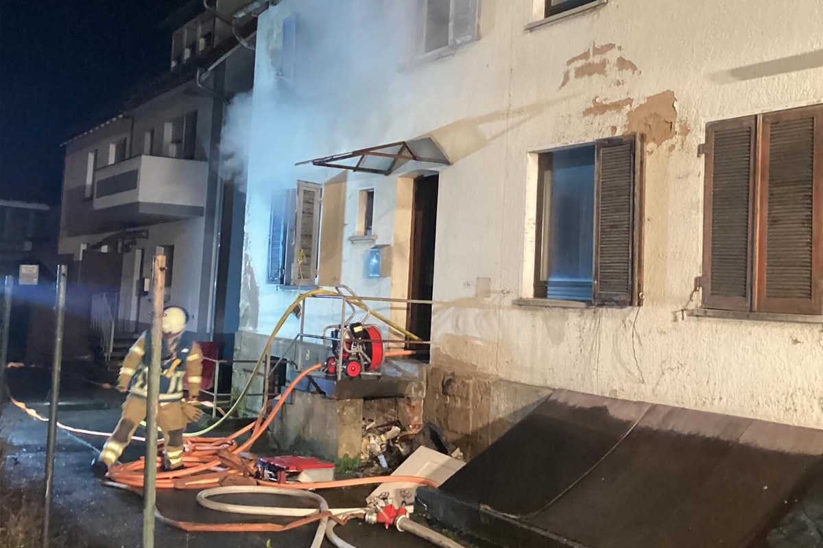 Heilbronn – Brand in Reihenhaus mit 250.000 Euro Schaden