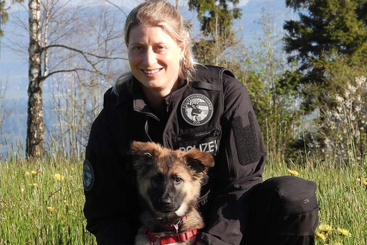 Erfolgreiches Polizeihundeteam
