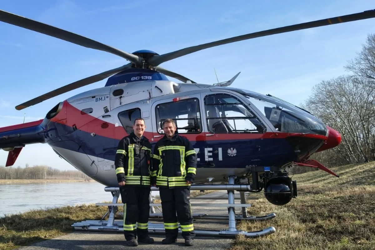 Zwentendorf an der Donau – Bootsbergung nach Suchaktion