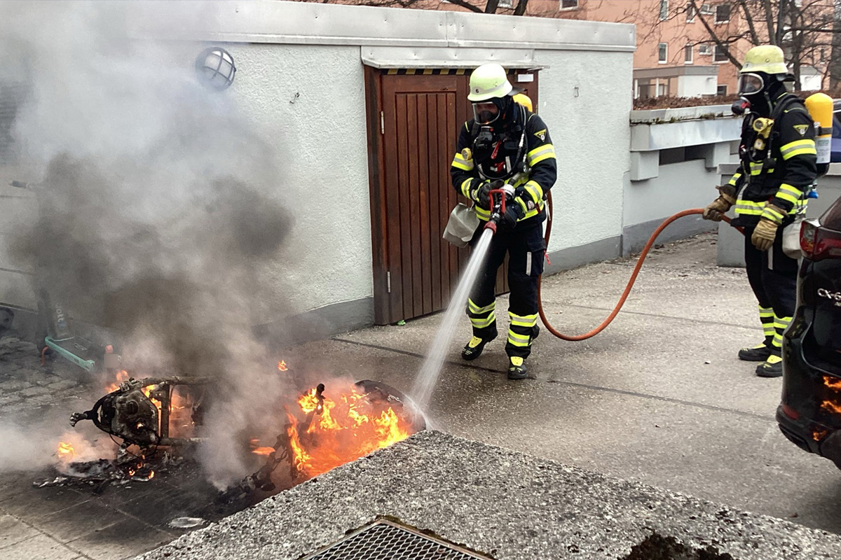 München – Brandeinsätze am Wochenende im Stadtgebiet