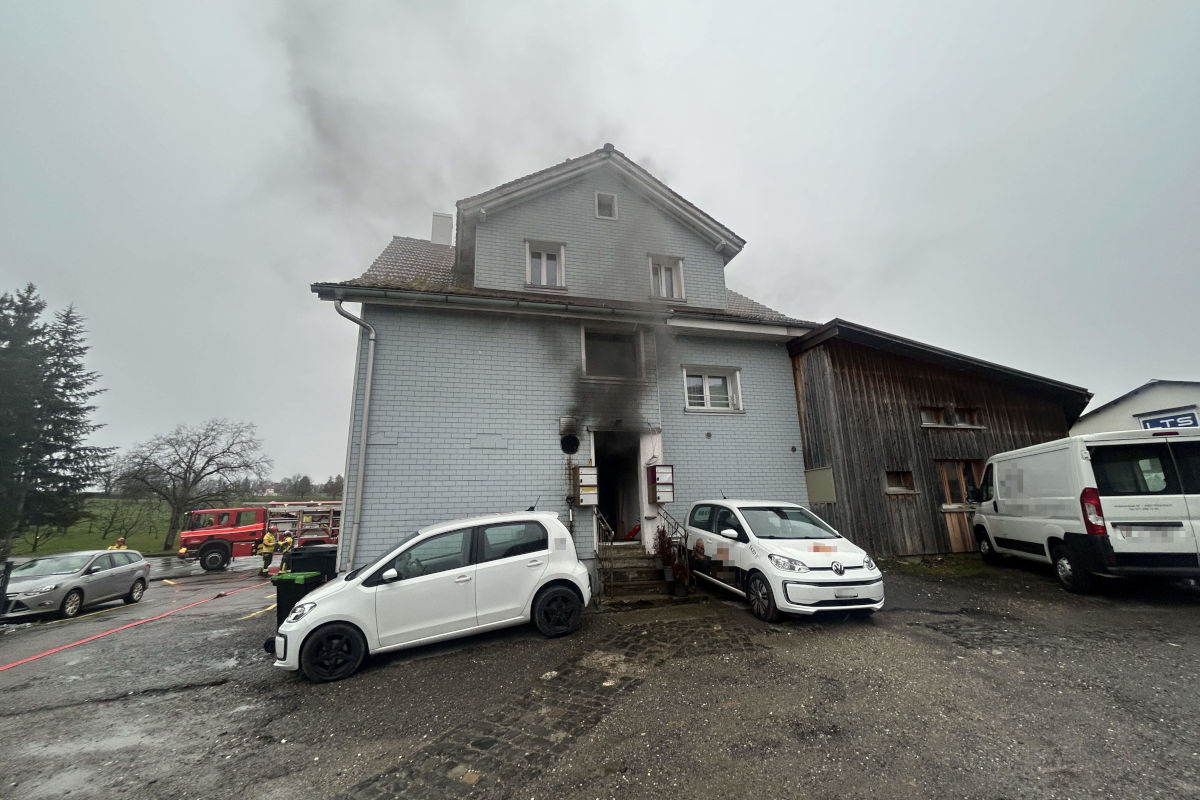 Wittenbach SG – Brand in Restaurant verursacht hohen Schaden
