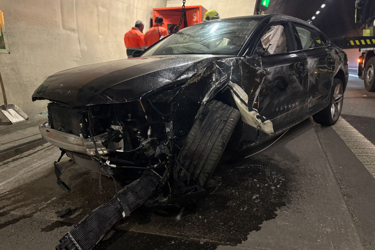 Eschenbach SG – Schwerer Unfall im Balmenraintunnel