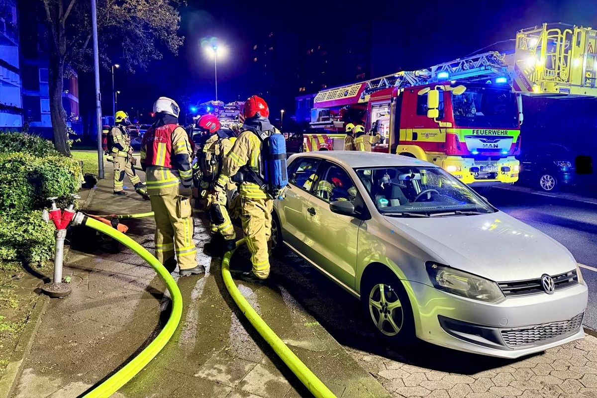 Ratingen – Wohnung nach Küchenbrand unbewohnbar