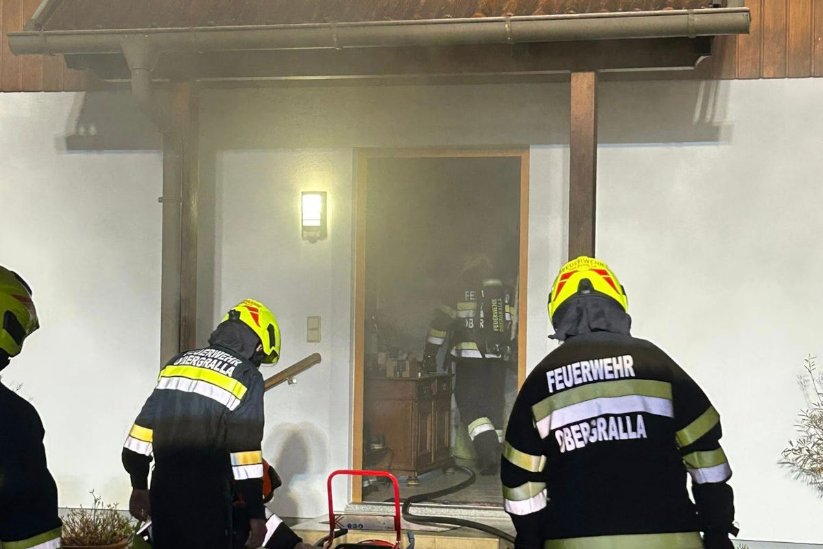 Gralla – Feuerwehr rettet Katze bei Kellerbrand