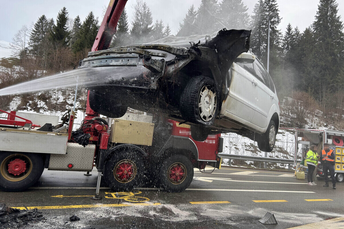 Am Auto entstand Totalschaden