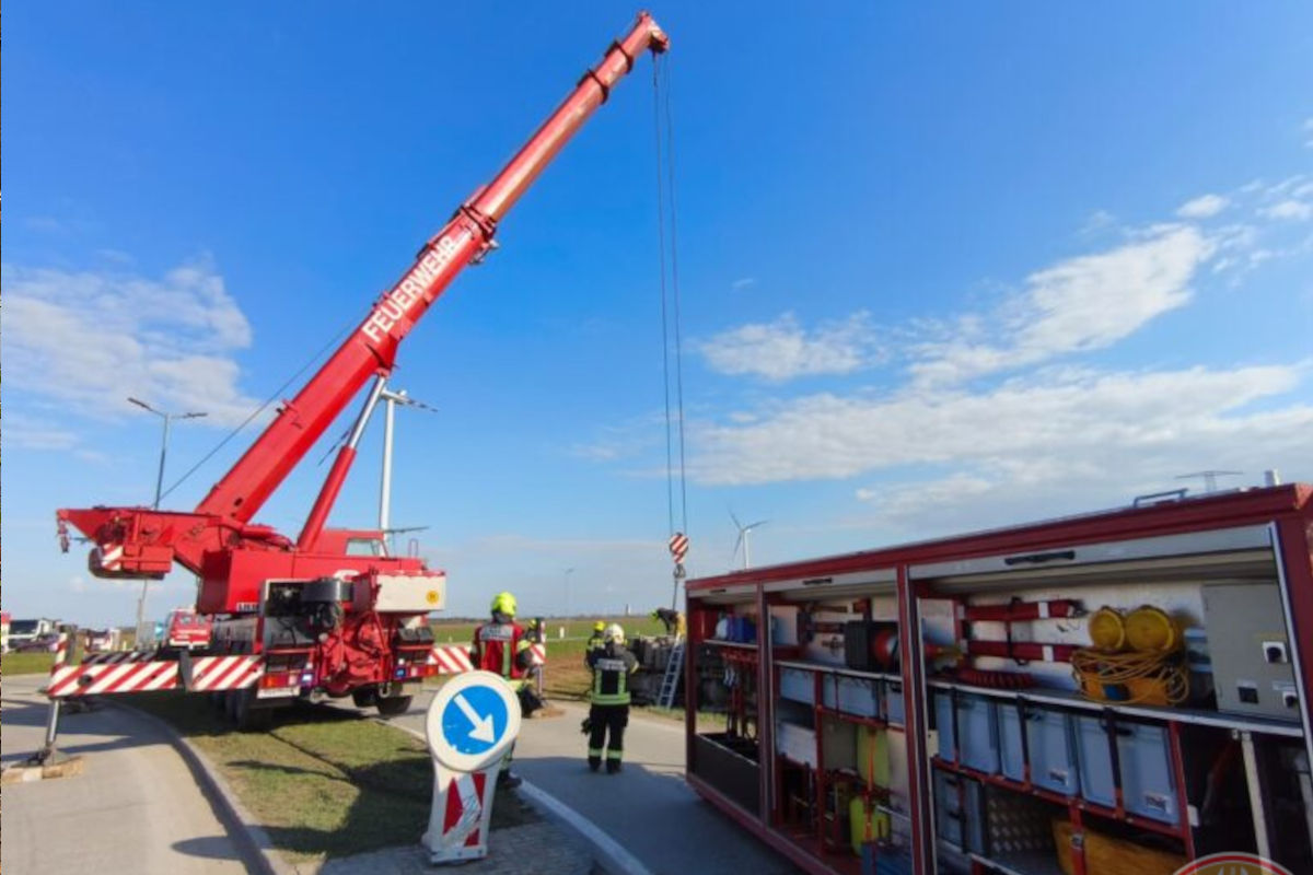 Deutsch Wagram – Unfall mit Lkw unter Alkoholeinfluss