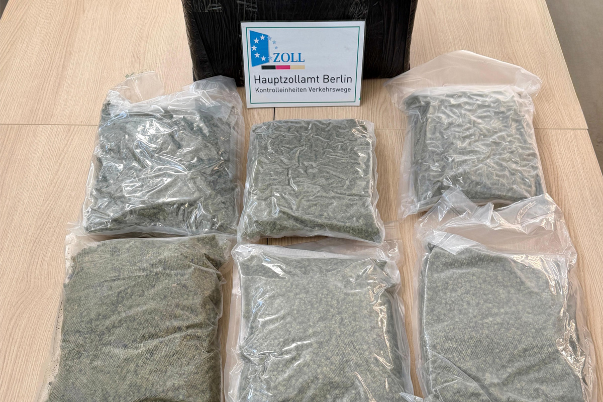 Berlin – Drogen und illegale Tabakwaren in Shisha-Shop