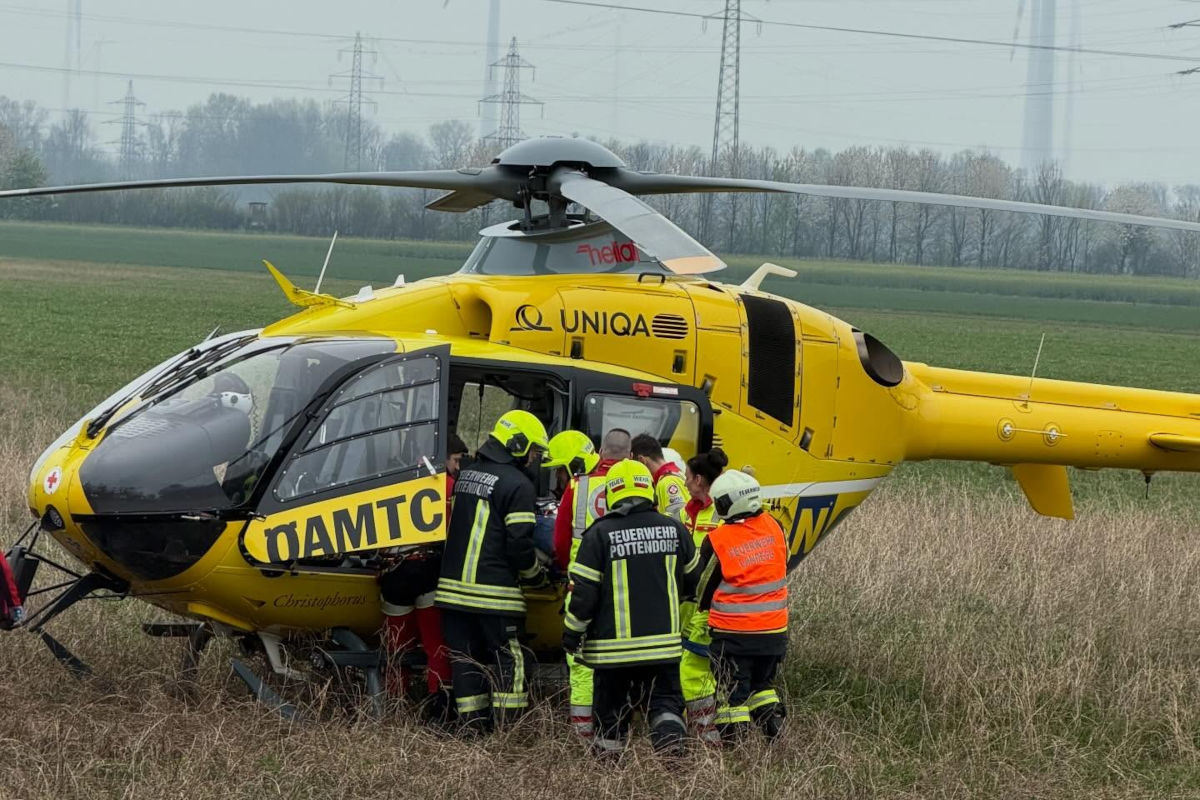 Pottendorf – Schwerer Unfall nach Ausweichmanöver