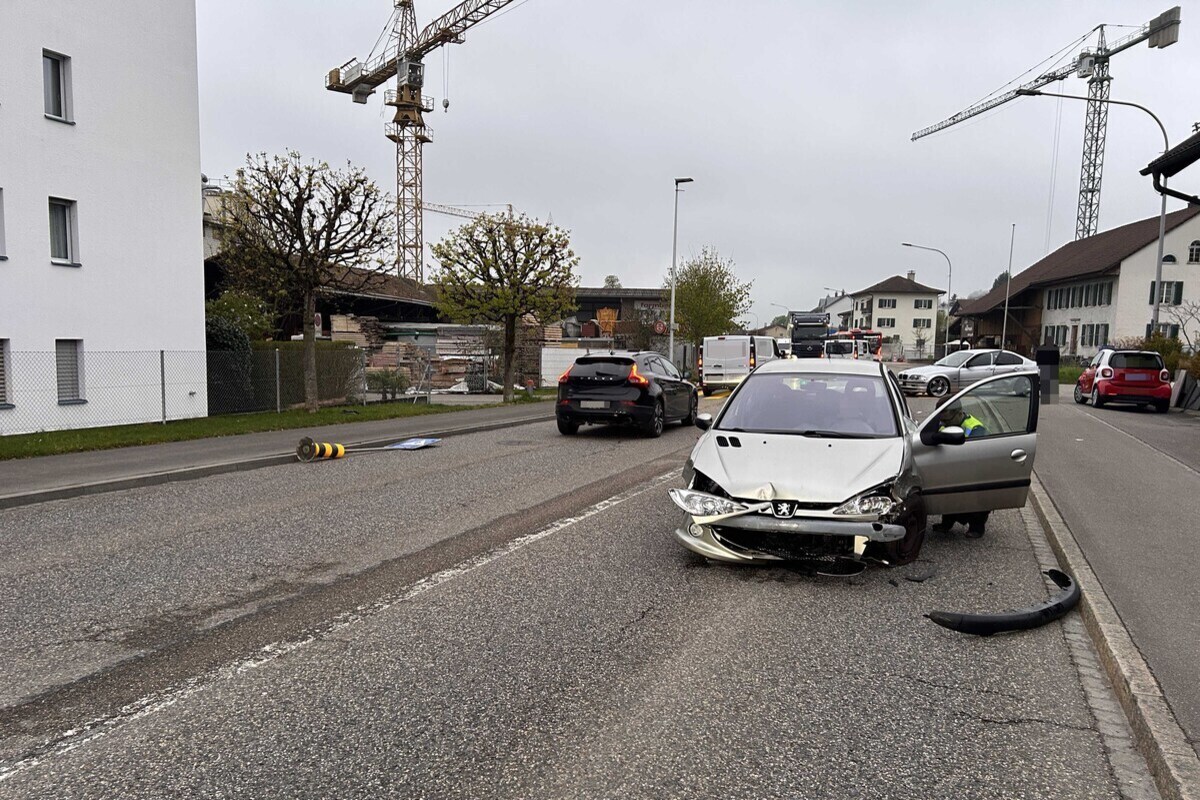 Kirchdorf AG – Unfall nach Sekundenschlaf