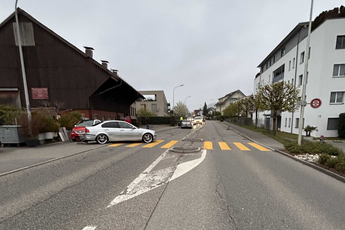 Kirchdorf AG – Unfall nach Sekundenschlaf