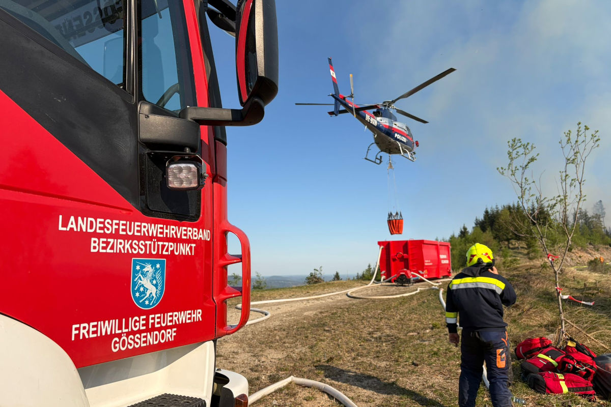 Eisbach-Rain – 160 Feuerwehrleute wegen Waldbrand im Einsatz